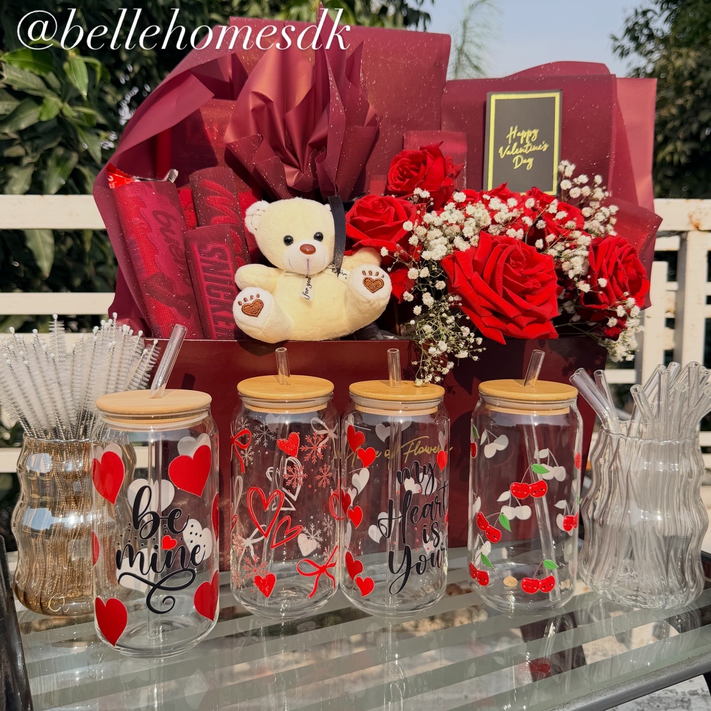 Mimzi glass from @bellehomesdk